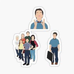 Young Sheldon Sticker Pack