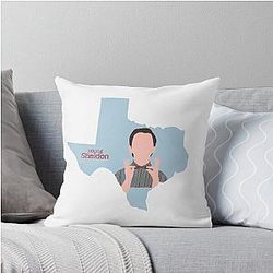 Young Texas Throw Pillow