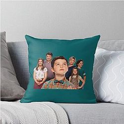 Young Sheldon Throw Pillow