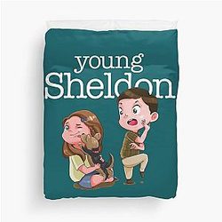 Young Sheldon Duvet Cover