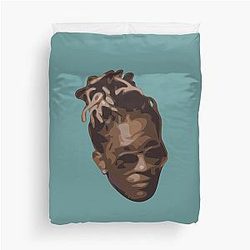 Young Thug Minimal Face Duvet Cover