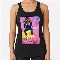 Young Thug Old English Racerback Tank Top