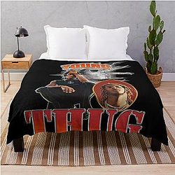 Young Thug 90 Throw Blanket