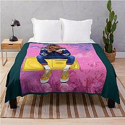Young Thug Old English Throw Blanket
