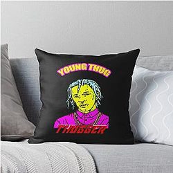 Young Thug Throw Pillow