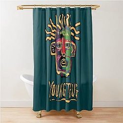 Young Thug - Old English Shower Curtain