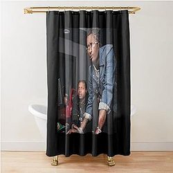 Young Thug Computer Shower Curtain