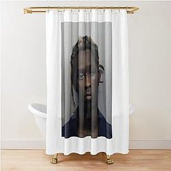 Young Thug Mug Shot Shower Curtain