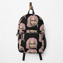 Young Thug Pink Hair Backpack