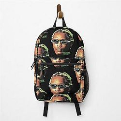 Young Thug Rapper Vintage Backpack
