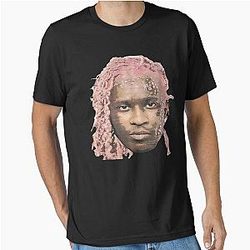 Vintage Young Thug Pink Hair T-Shirt