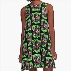 Young Thug - A-Line English Dress
