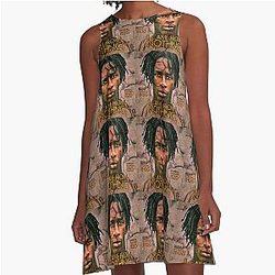 Young Thug - I Came From Nothing to A-Line Dress