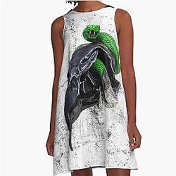 Young Thug Super Slimey A Line Dress