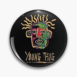 Young Thug - Old English Pin