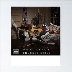 Beautiful Young Thug Girls Essential Poster