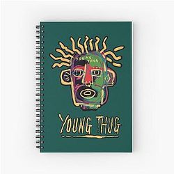 Young Thug - Old English Spiral Notebook