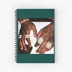 Young Thug - Old English Spiral Notebook
