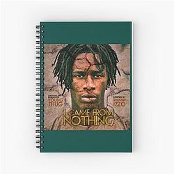 Young Thug - I Came From Nothing Spiral Notebook