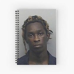 Young Thug Mugshot Notebook