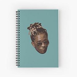 Young Thug Minimal Face Spiral Notebook becomes: Young Thug Minimal Spiral Notebook