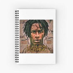 Young Thug - I Came From Nothing Spiral Notebook