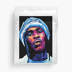 Young Thug Pop Art Duvet Cover
