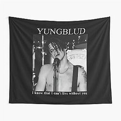 Yungblud Zombie World Tour Fan Art Tapestry