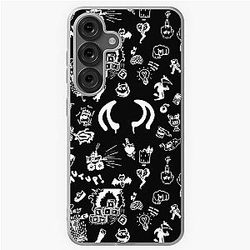Yungblud Drawings Tattoo Sheet White Samsung Galaxy Soft Case
