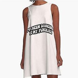 I've Been Dancing at My Funeral Yungblud A-Line Dress