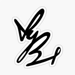 Yungblud Autograph Sticker