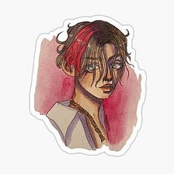 Yungblud Portrait Sticker