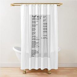 Yungblud Original Shower Curtain