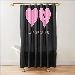 Best seller yungblud black hearts club merchandise Shower Curtain becomes 
Best seller Yungblud black hearts club merchandise shower curtain