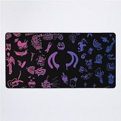 Yungblud Drawing Tattoo Sheet (Bisexual Pride Flag) Desk Mat