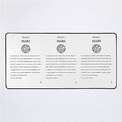 Mars YungBlud Lyrics Desk Mat