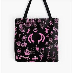 Yungblud Drawings All Over Print Tote Bag