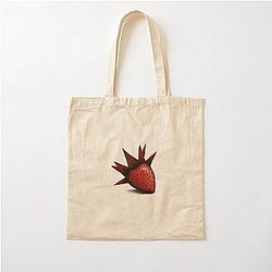 Yungblud Strawberry Cotton Tote Bag