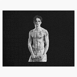 Yungblud B W Vintage Fan Art Jigsaw Puzzle