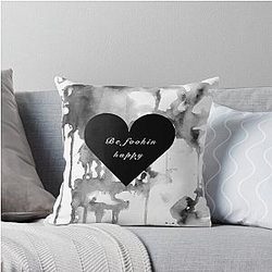 Yungblud - Be Happy Throw Pillow