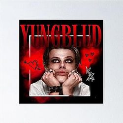 YUNGBLUD 90s style t-shirt Poster