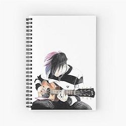 Yungblud guitar notebook