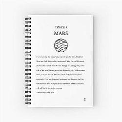 Mars Yung Blud Lyrics Notebook