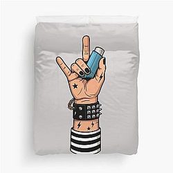 Yungblud Inhaler Funny I'm Going Through Changes Rock Music Viral TikTok Song Duvet Cover