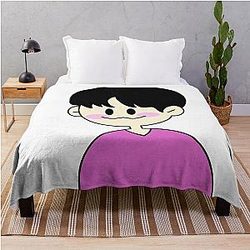 ATEEZ Yunho Throw Blanket