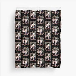 Jeong Yunho ATEEZ Korean Kpop Retro Color Oil Paint Design Duvet Cover