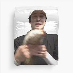 Scary Fish Duvet Cover