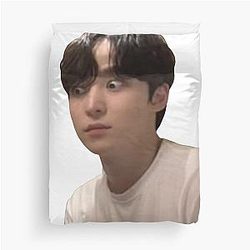 Yunho Meme Duvet Cover