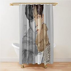 ATEEZ Yunho Shower Curtain
