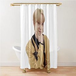 Cute Yunho Meme Shower Curtain